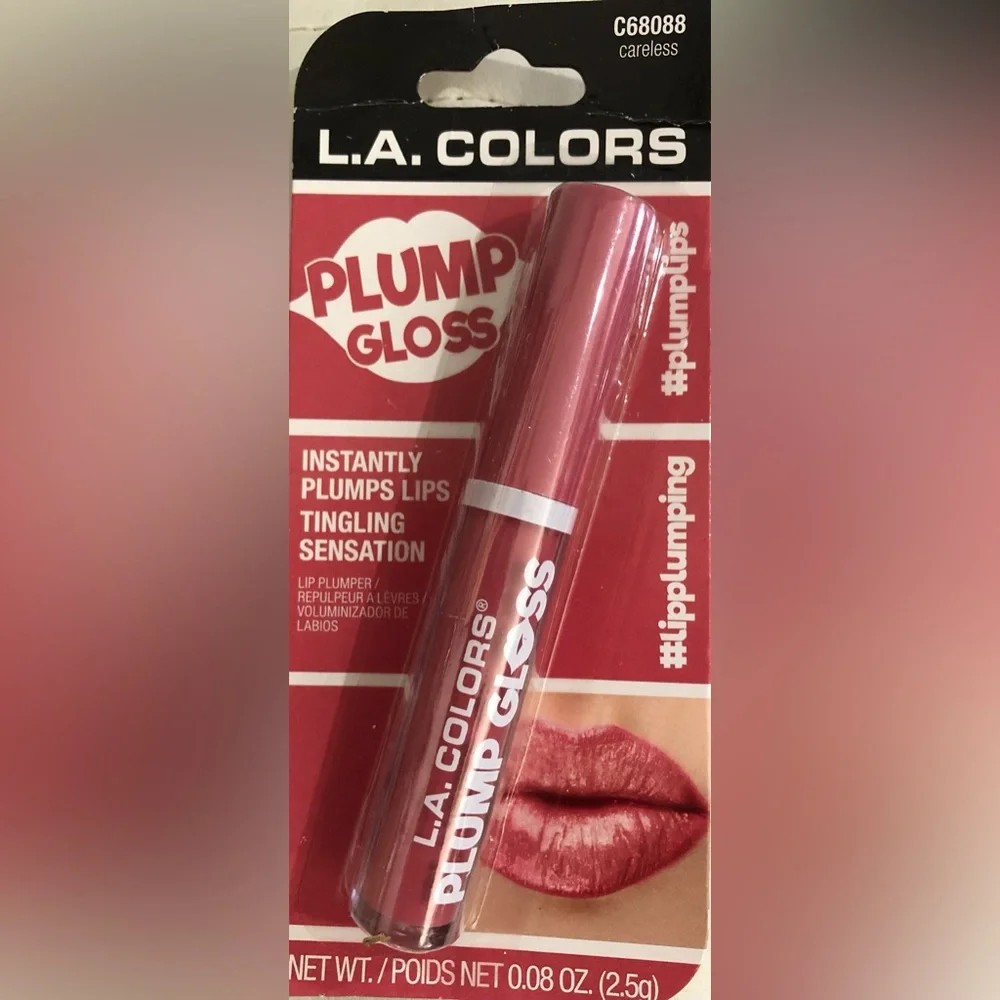 2pack shades of reds pinks & mauve lip plumping glossy moisturizing lipgloss‎